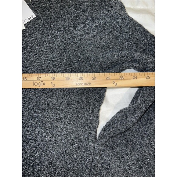 Tahari Polo Sweater Wool Blend Mens Medium Collared Knit Gray Preppy Casual NWT - Picture 14 of 16